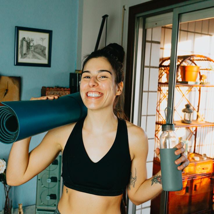 Fitness planning and healthy routine concept